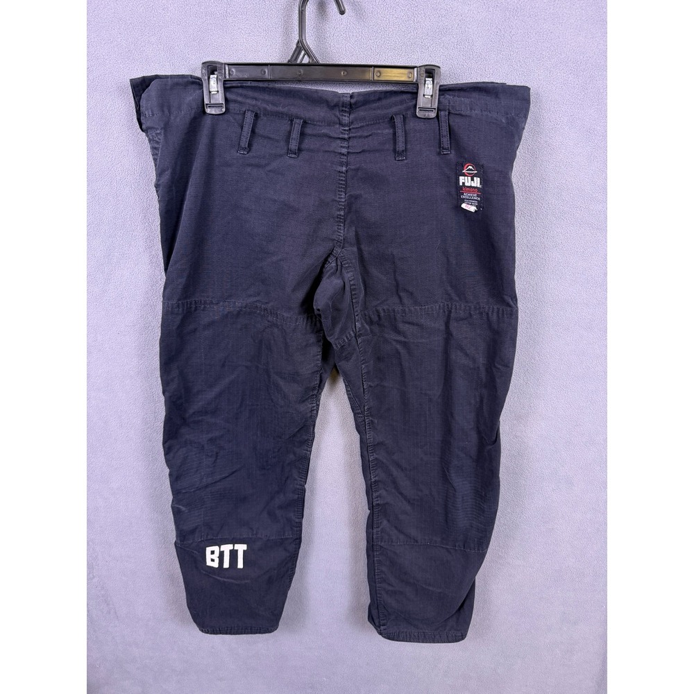 Fuji Kimono BTT Brazilian Top Team Gi Pants Womens W2 Black Jiu Jitsu Training